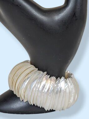 Mother of Shell Stretch Bracelet